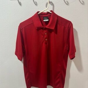Nike Golf Men's Vibrant Red Polo Shirt